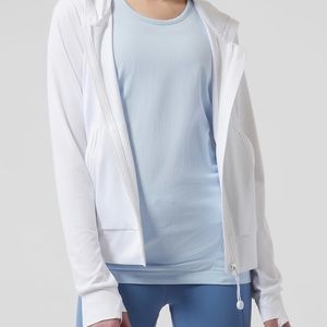 Athleta Girl White Sunny Days Jacket